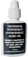 Professor Weinberg's Hydrophilic Bore Oil